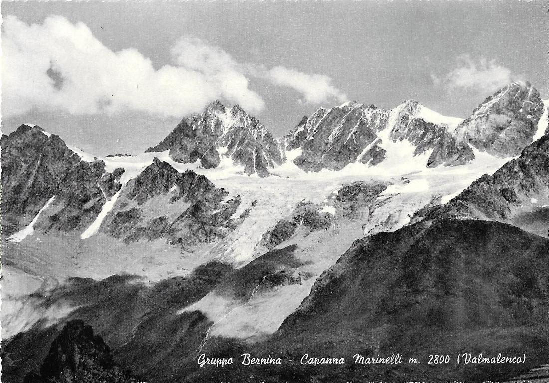 Gruppo Bernina. Capanna Marinelli. Valmalenco. Non viaggiata
