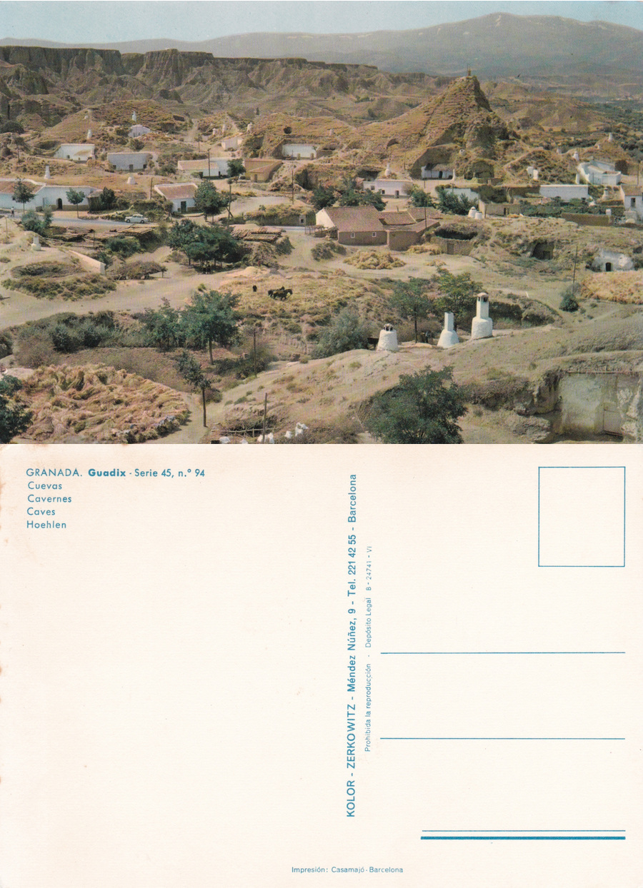 Guadix. Cuevas. Non viaggiata