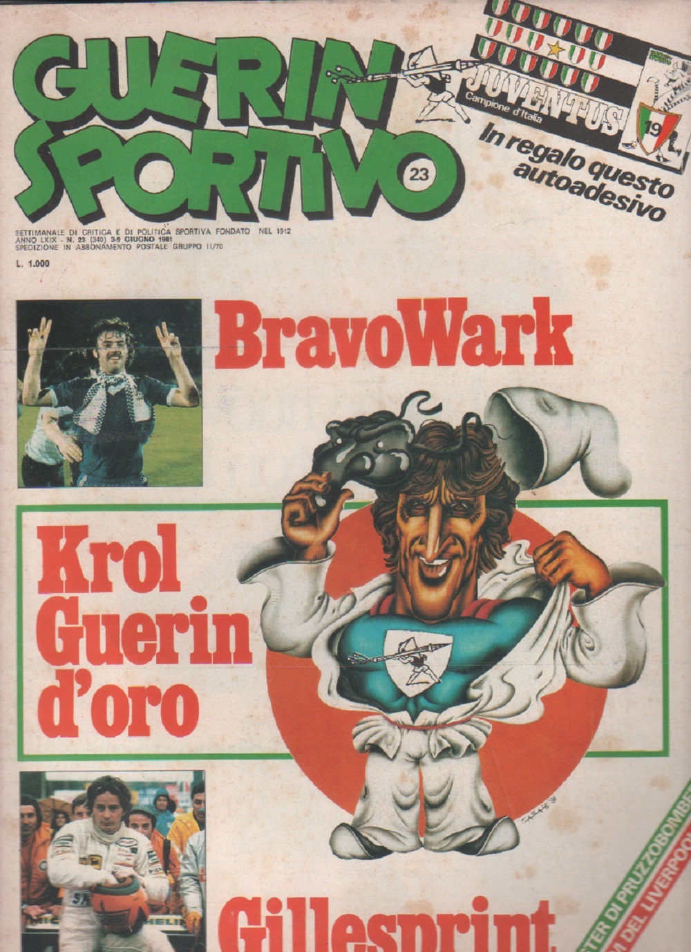 Guerin Sportivo n. 23. 1981