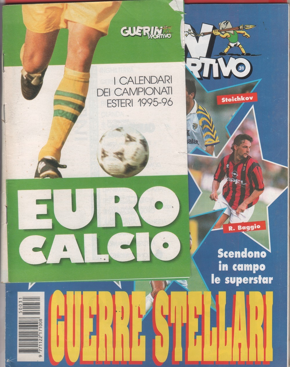 Guerin Sportivo n. 31. 1995. Inserto campionati esteri 1995/96