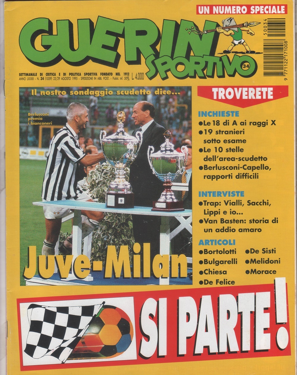 Guerin Sportivo n. 34. 1995.
