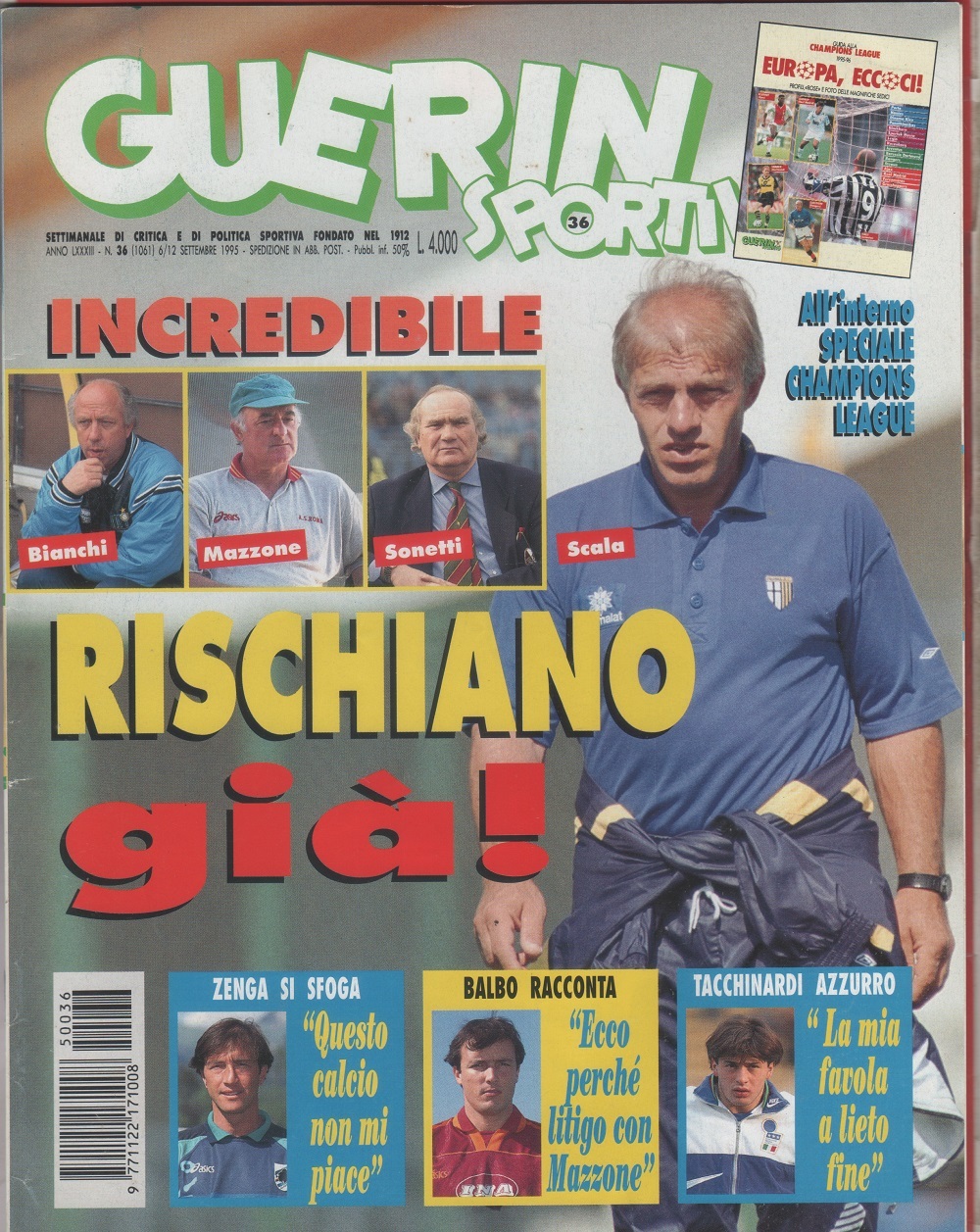 Guerin Sportivo n. 36. 1995.