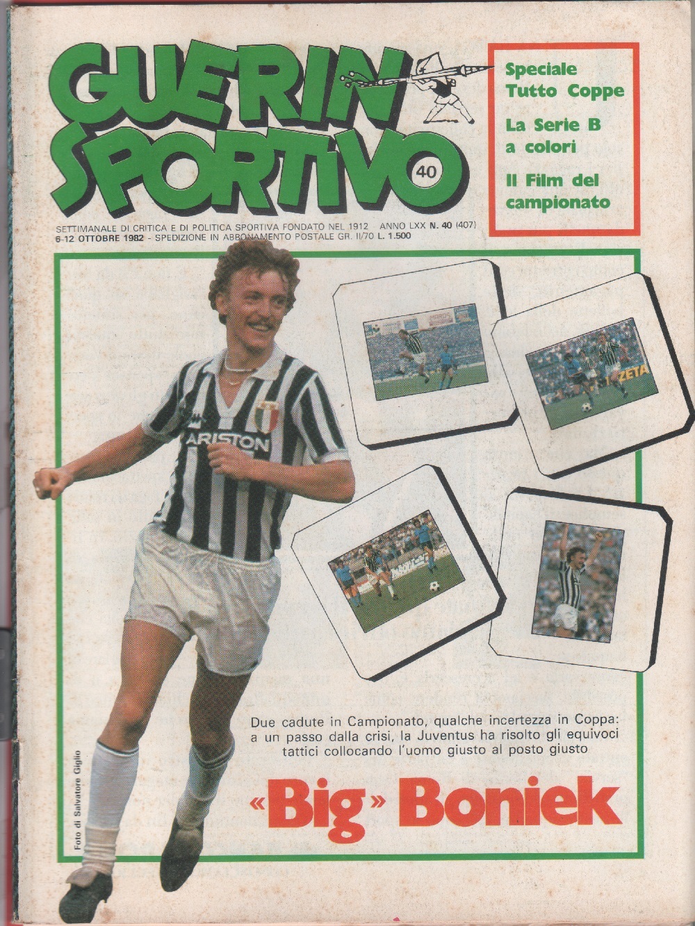 Guerin Sportivo n. 40. 1982