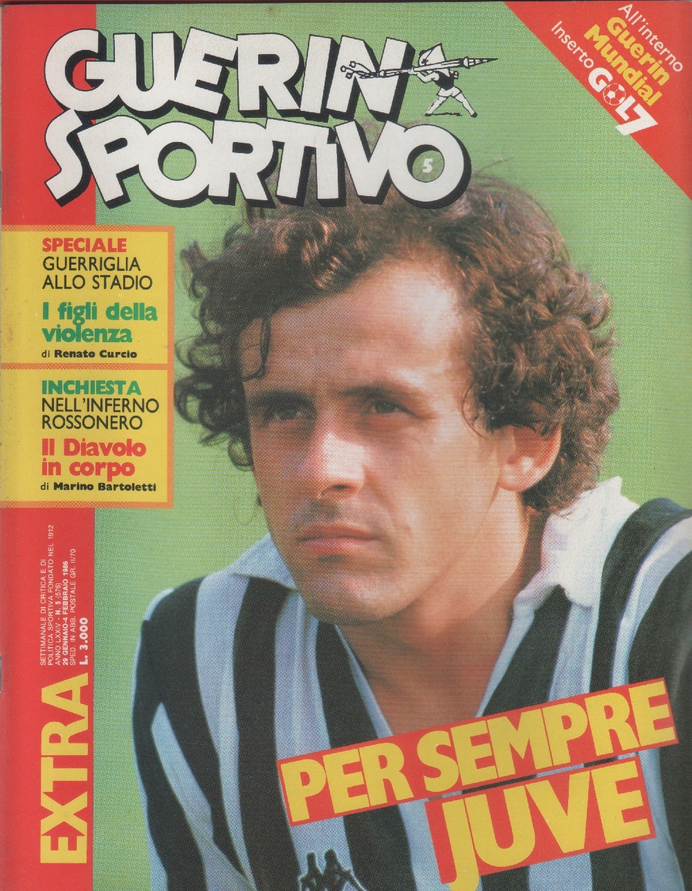 Guerin Sportivo n. 5. 1986