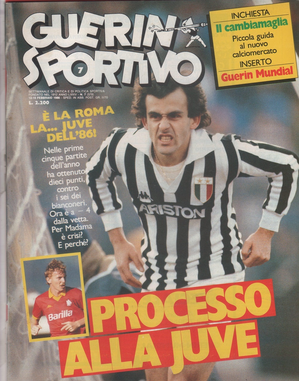 Guerin Sportivo n. 7. 1986