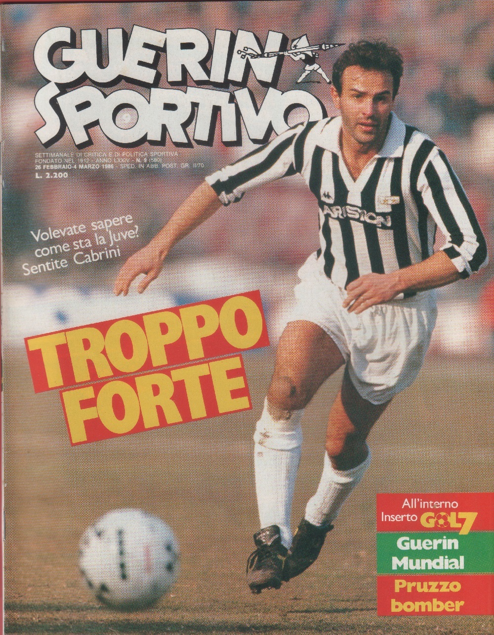 Guerin Sportivo n. 9. 1986