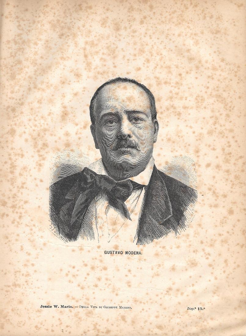 Gustavo Modena. Stampa 1891