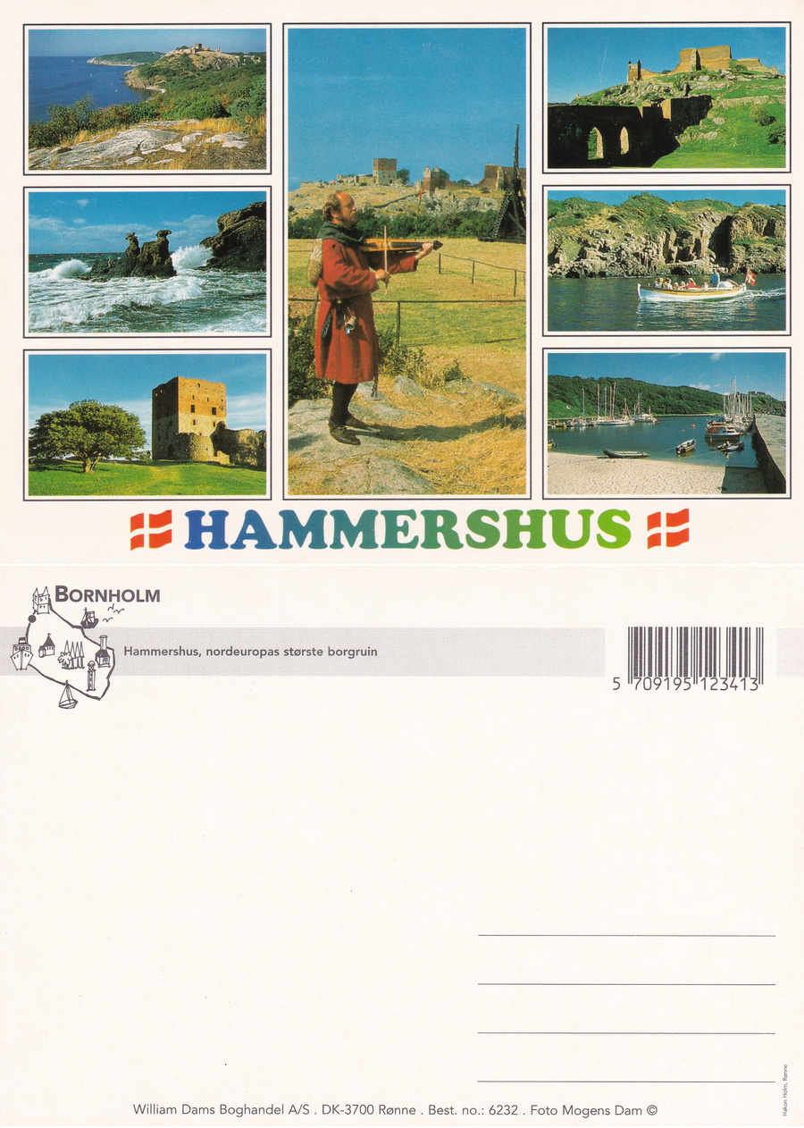 Hammershus. Bornholm (Danimarca). Non viaggiata