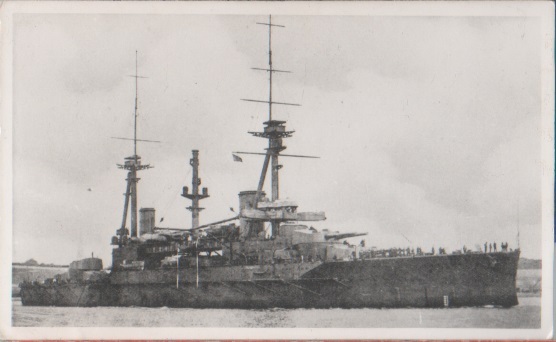 HMS Agincourt (1913). Photo