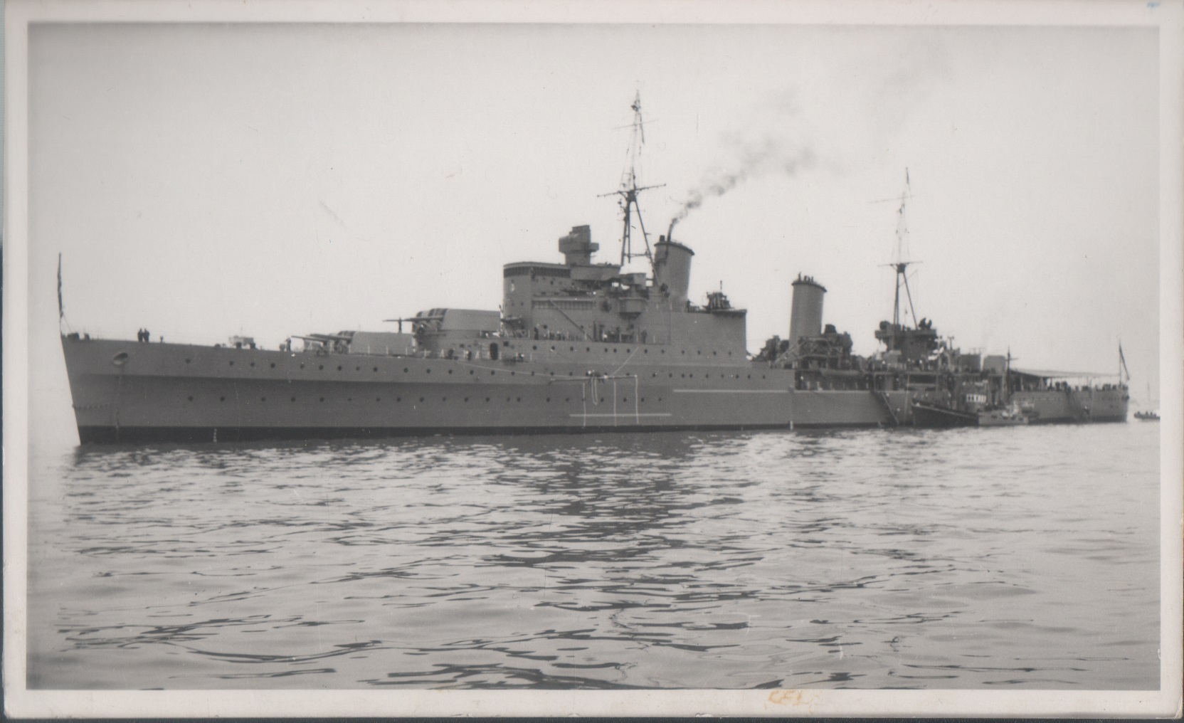 HMS Newcastle (C76). Photo