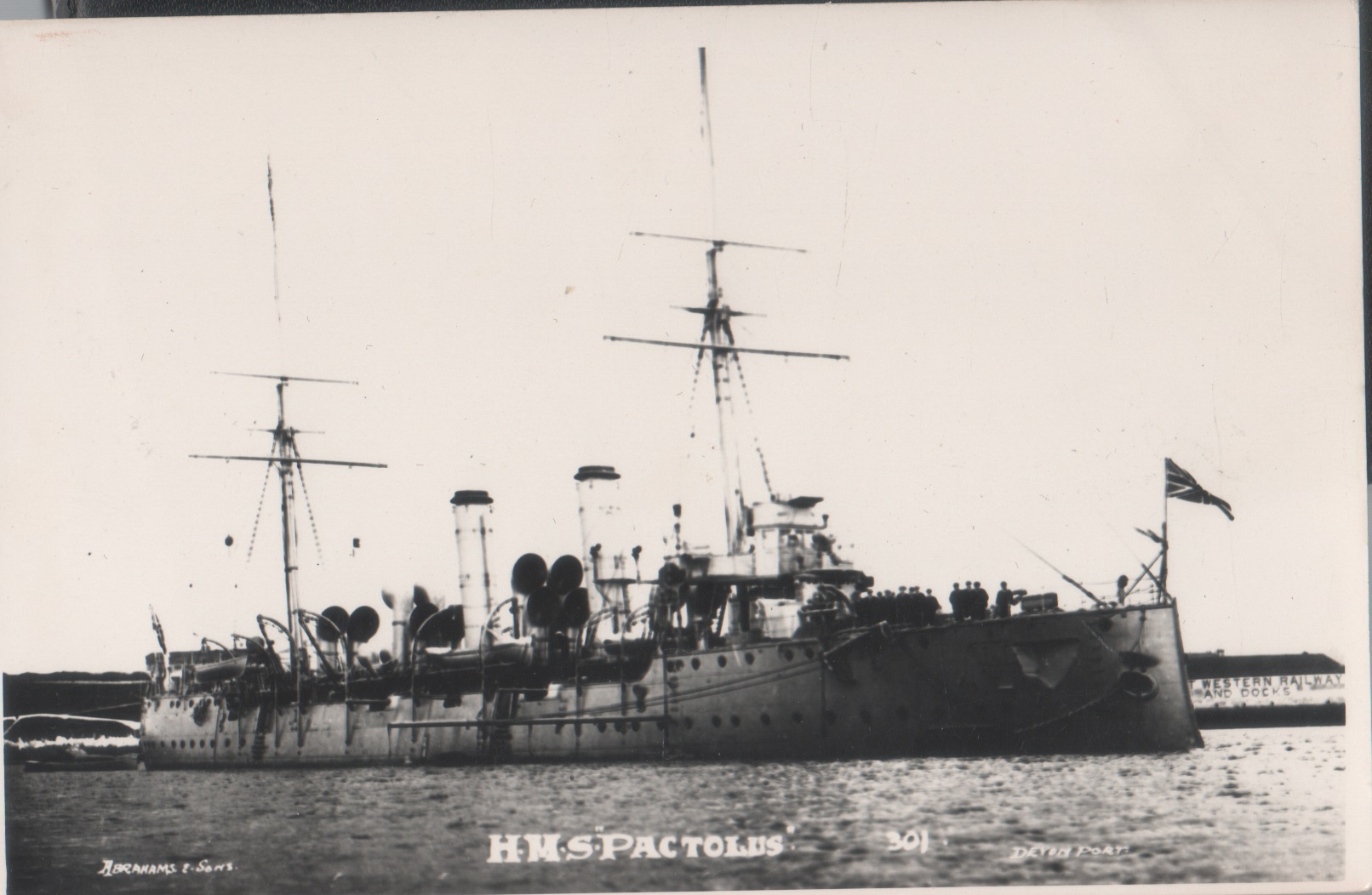 HMS Pactolus (1896). Photo