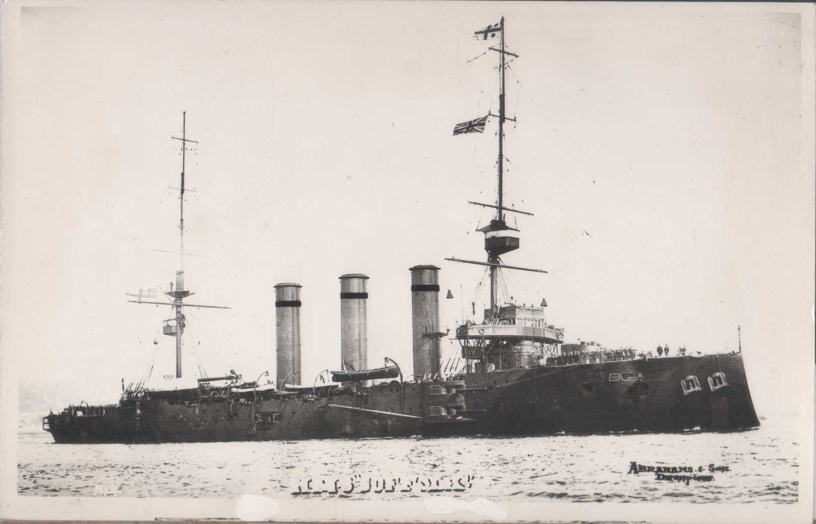 HMS Suffolk (1903). Photo