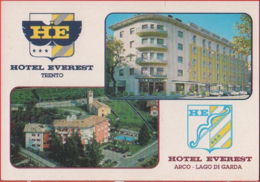 Hotel Everest. Trento e Arco. Non viaggiata