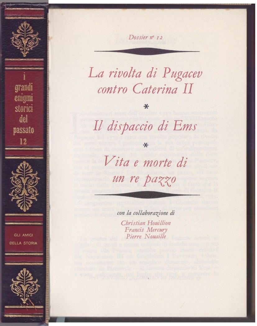 I grandi enigmi storici del passato - Vol. 12. Edizioni …