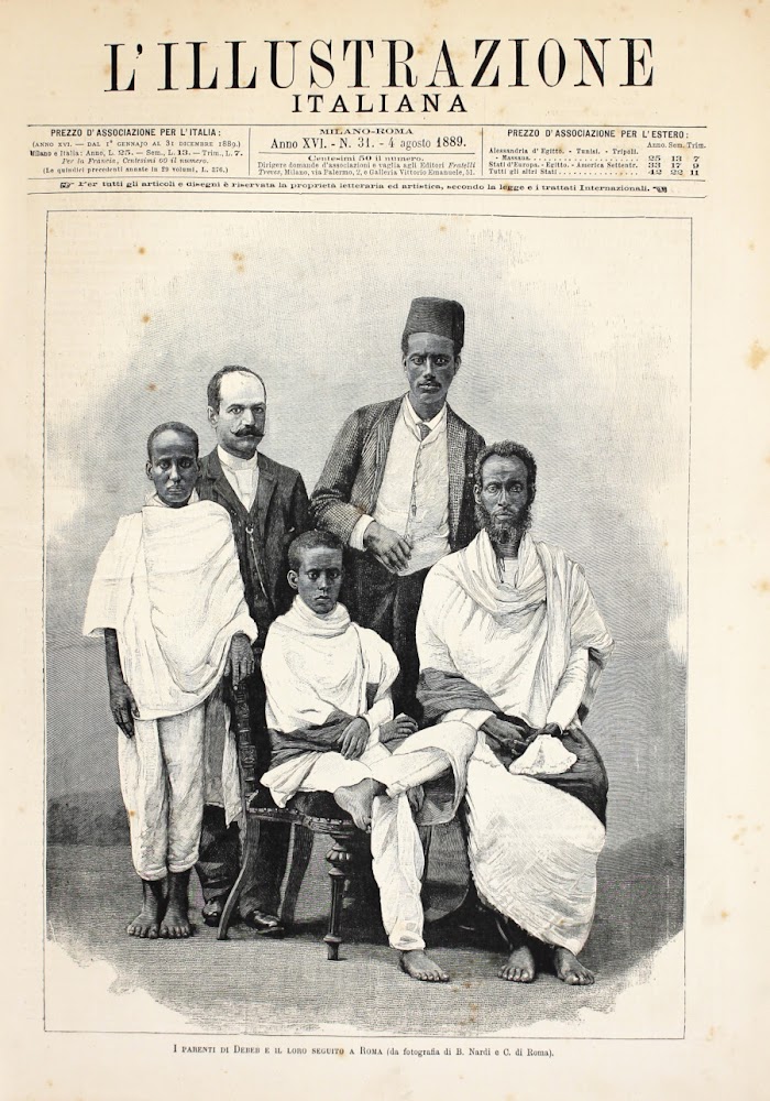 I parenti di Debeb e il loro seguito a Roma. …