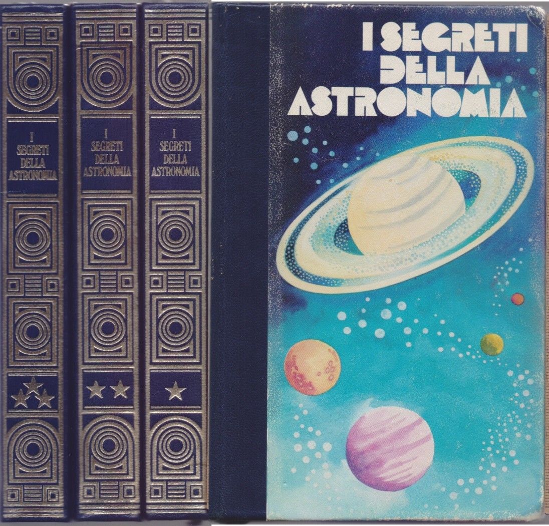 I segreti dell'astronomia 3 voll.- AA.VV. Editrice Ferni - 3429