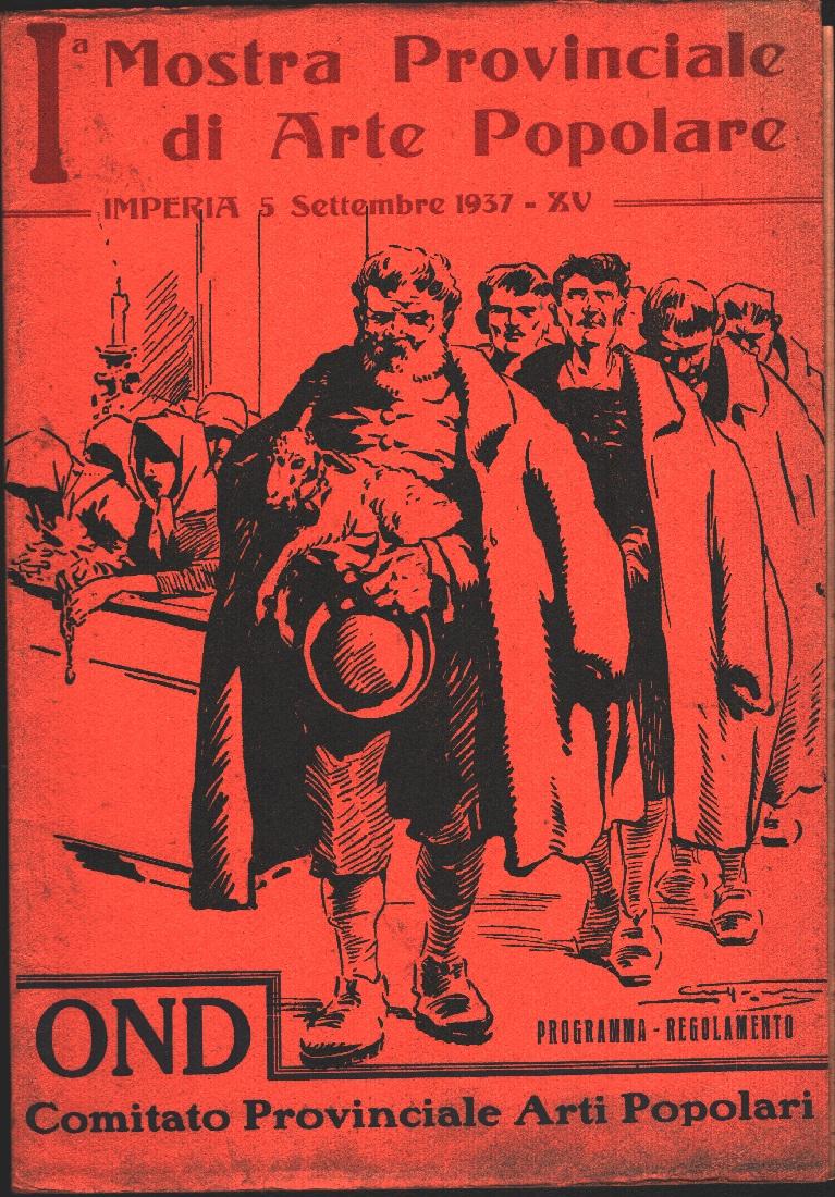 Ia mostra provinciale di Arte popolare. Imperia 1937