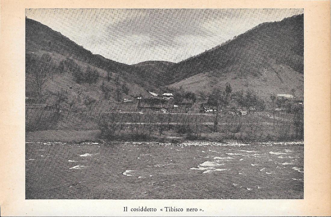 Il cosiddetto Tibisco nero (Ungheria). Stampa 1934