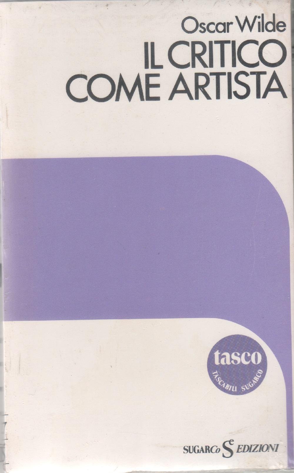 Il critico come artista