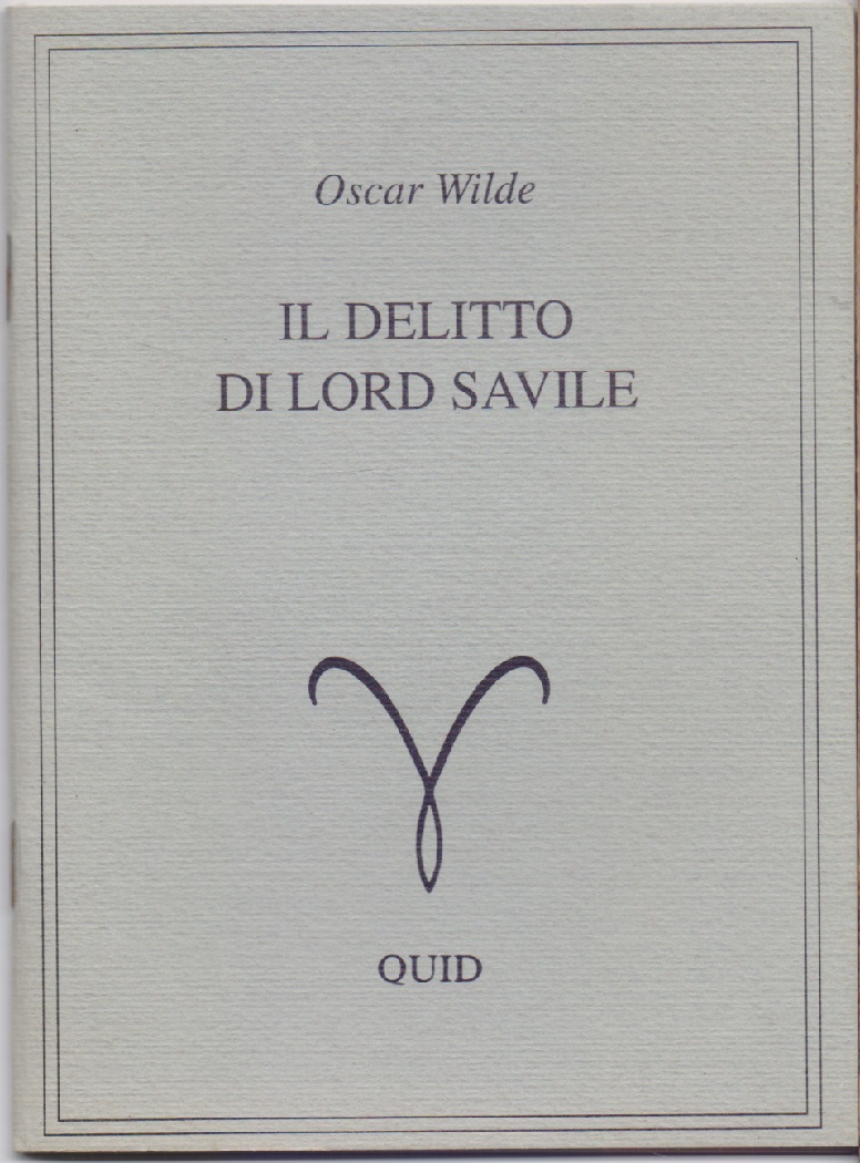 Il delitto di Lord Savile