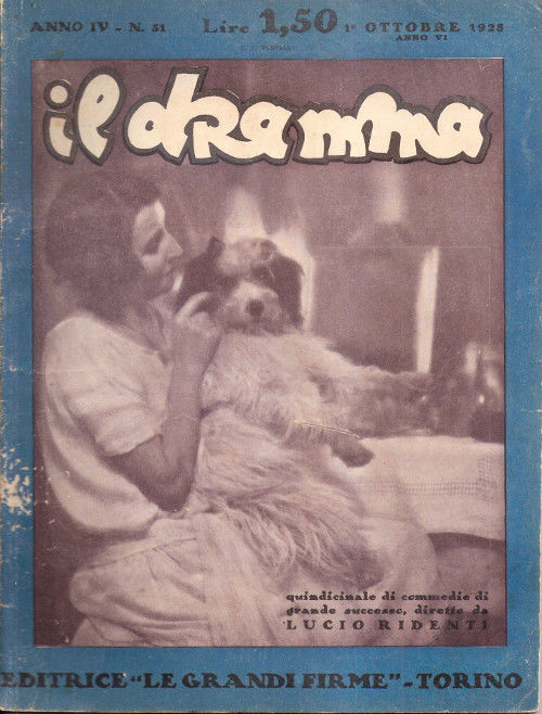 Il Dramma n^ 51 - 1 ottobre 1928 - Editrice …