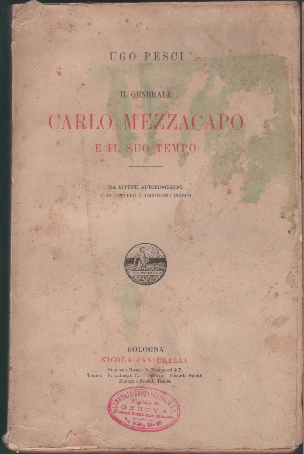 Il generale Carlo Mezzacapo e il suo tempo - Ugo …