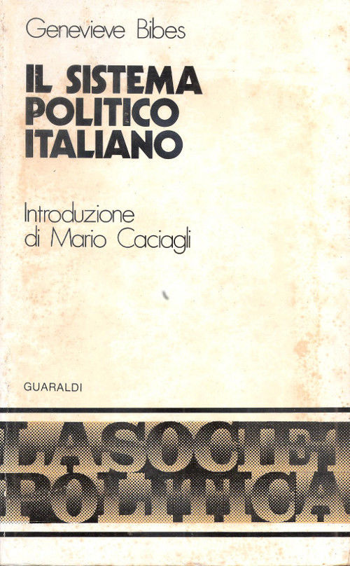 Il sistema politico italiano - Bibes Genevieve
