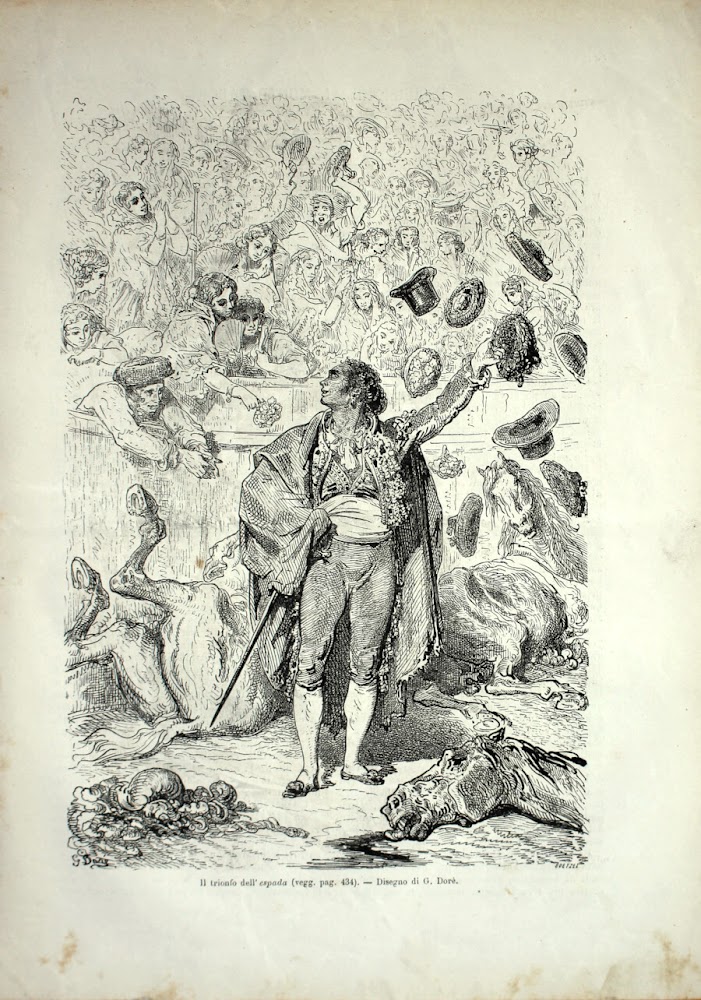 Il trionfo dell'espada. Stampa 1864