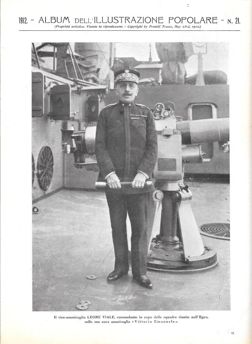Il vice-ammiraglio Leone Viale/ Via dei Cavalieri di Rodi. Stampa …