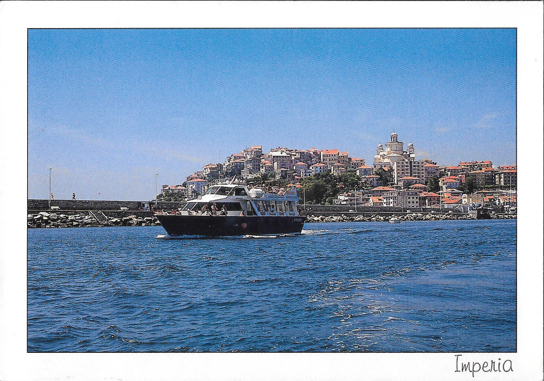 Imperia . Motonave Corsaro. Escursione avvistamento cetecei. Non viaggiata