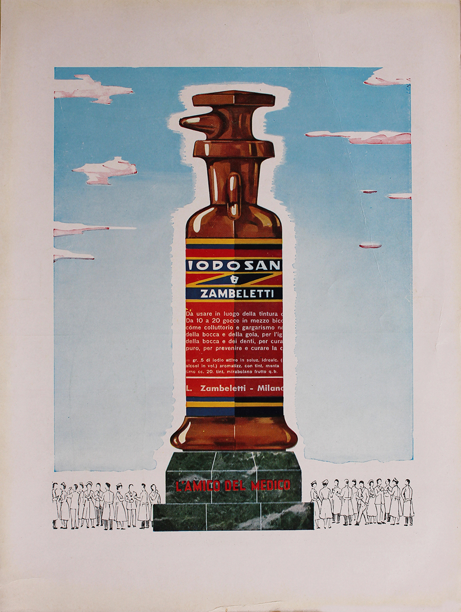 Iodosan Zambeletti / Coca Cola Olimpiadi di Roma. Advertising 1960