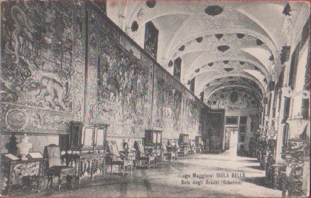 Isola Bella. Sala degli Arazzi. Non viaggiata