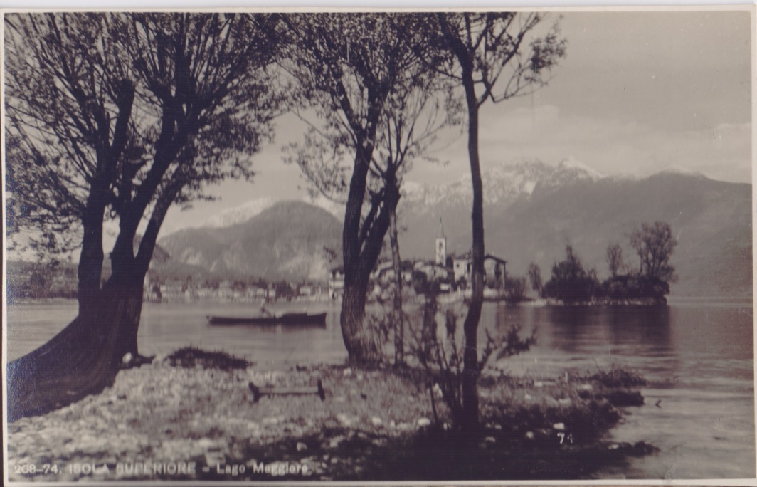 Isola Superiore. Lago Maggiore. Fotografica. Non viaggiata