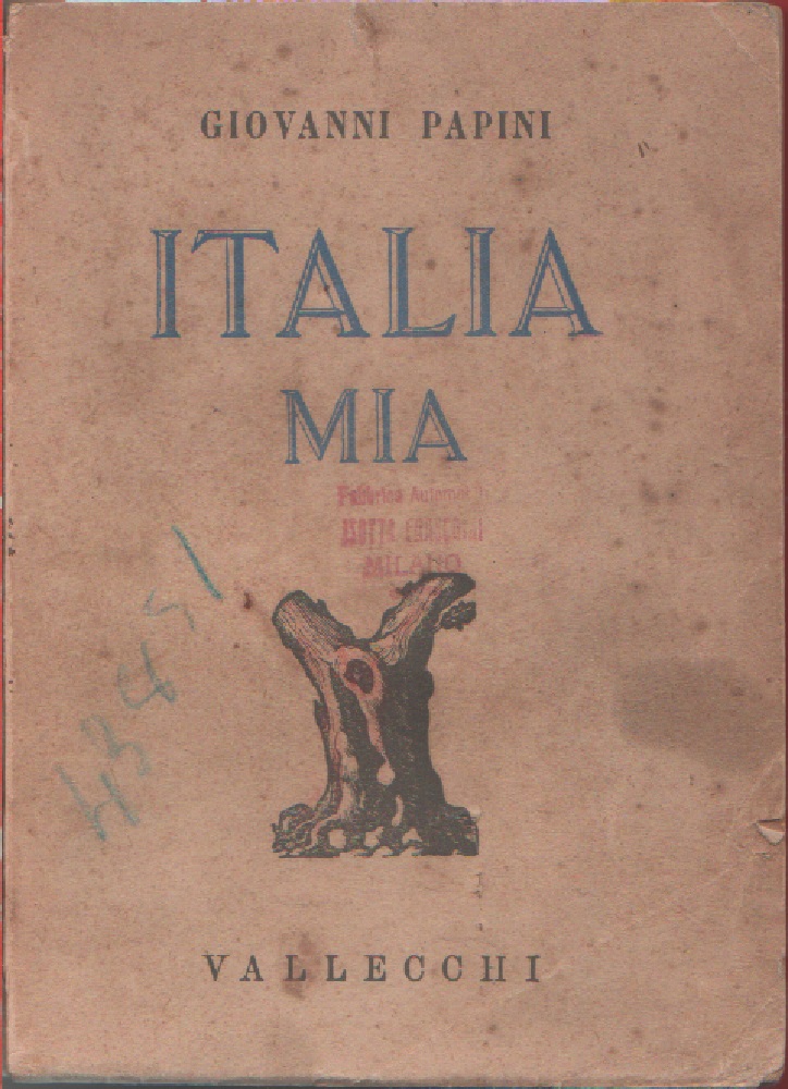 Italia mia - Giovanni Papini