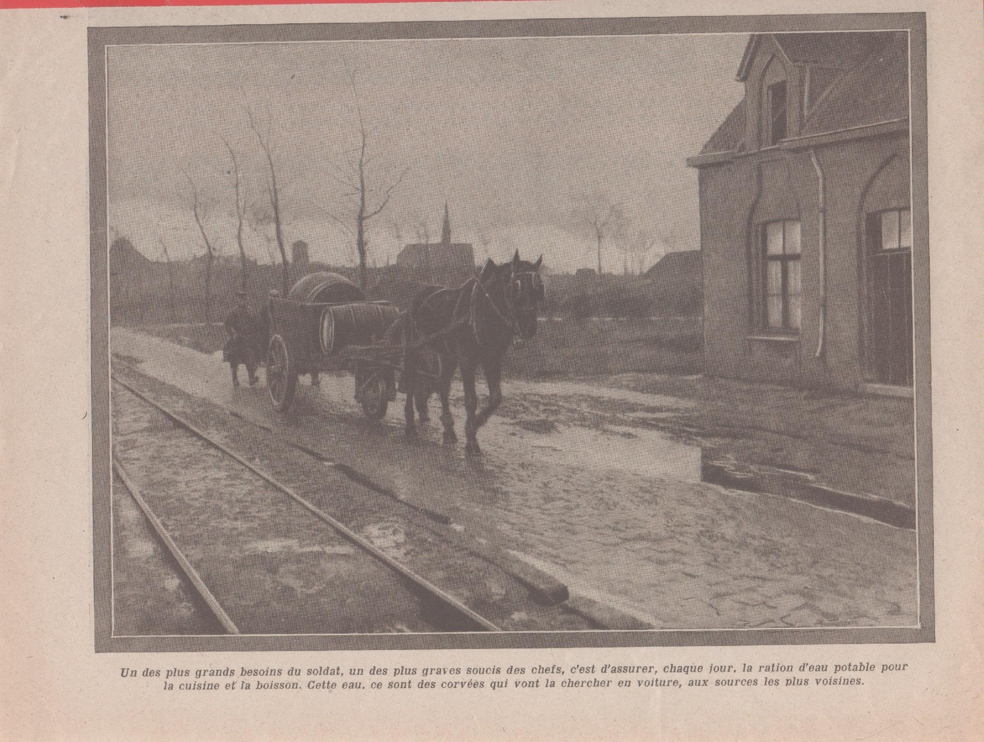 IWW. Transport d'eau potable... 1914