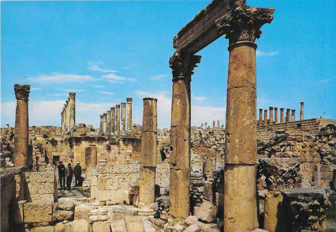 Jerash (Jordan). Non viaggiata