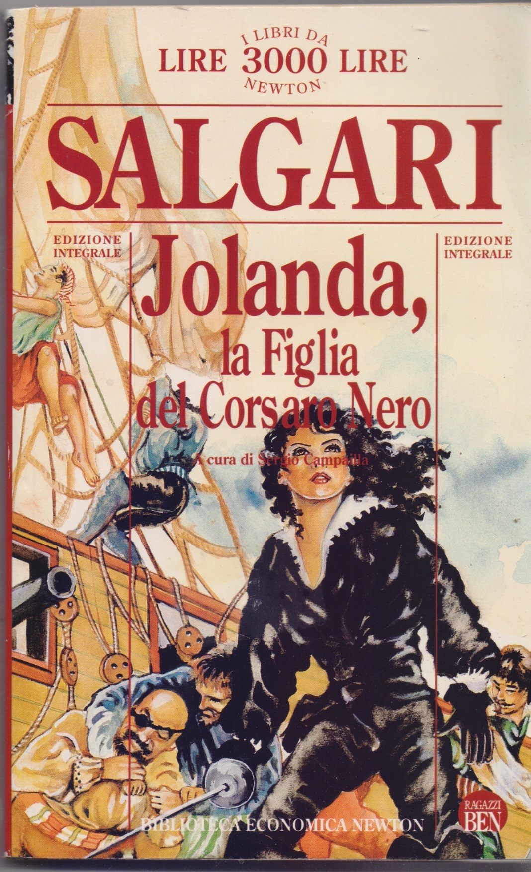 Jolanda la Figlia del Corsaro Nero - Emilio Salgari