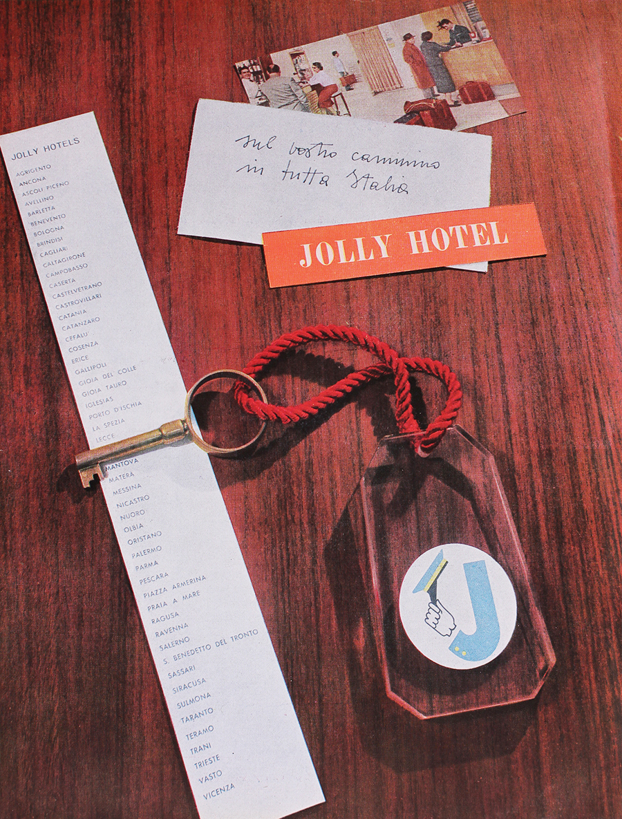 Jolly Hotel / Bitter Campari. Advertising 1960