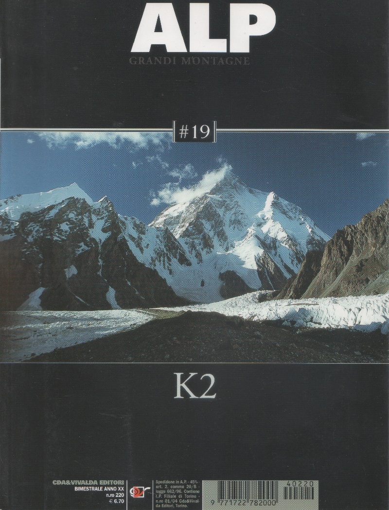 K2. Grandi montagne n. 19. ALP