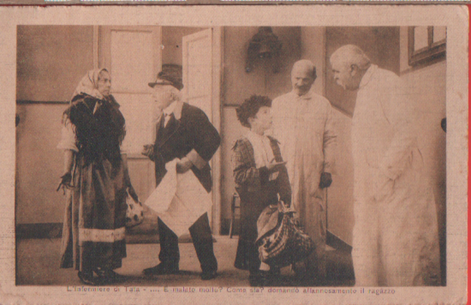 L'infermiere di Tata. È malato molto?. Non Viaggiata