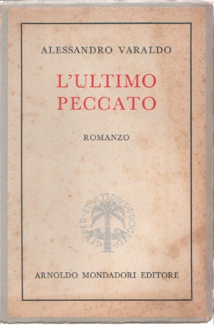 L'ultimo peccato - Alessandro Varaldo