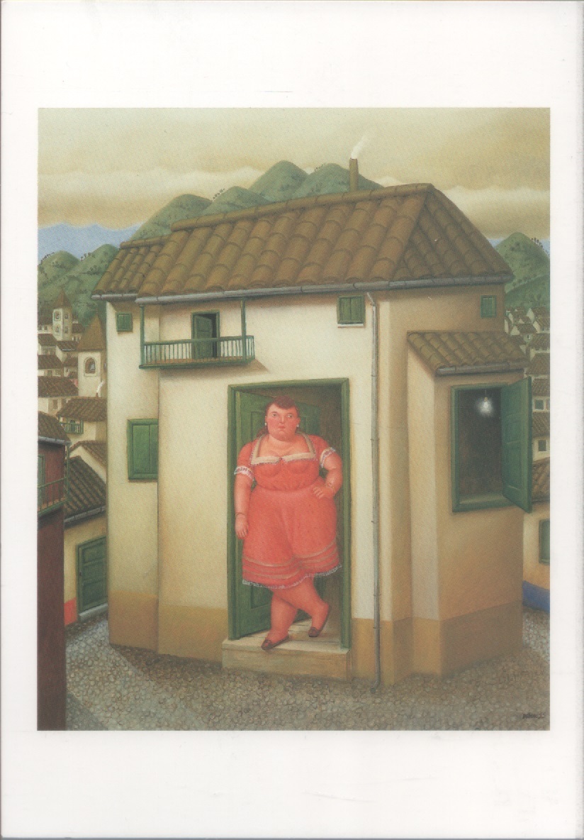 La casa. Botero 1995. Non viaggiata