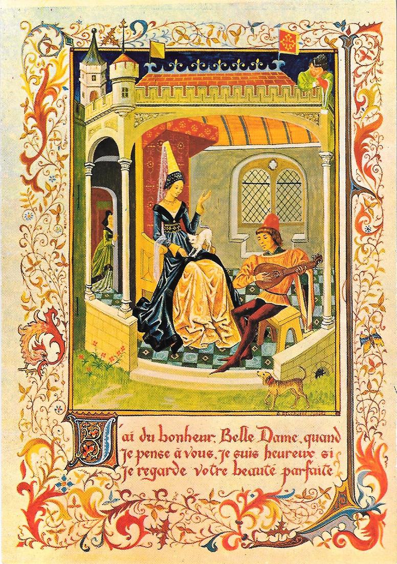 La Dame et le Troubadour. Non viaggiata