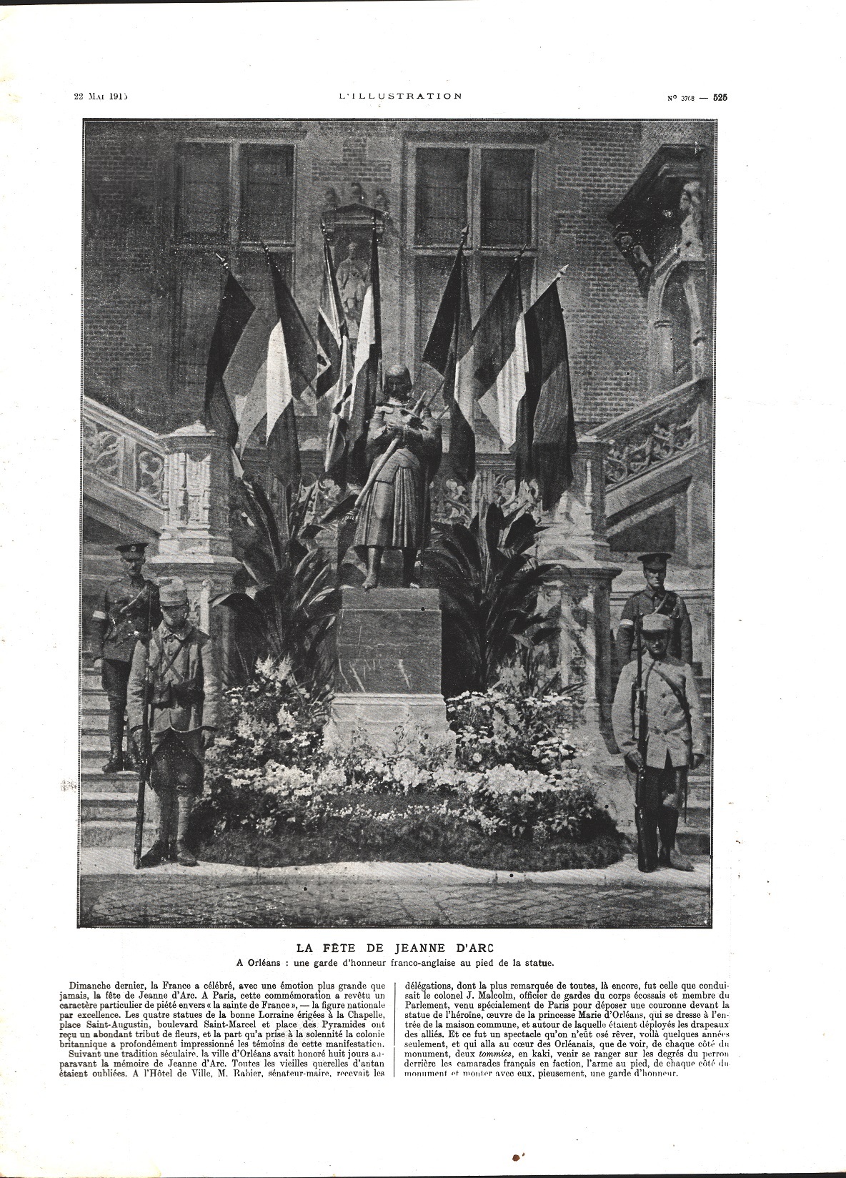 La fete de Janne d'Arc. Immagine 1915