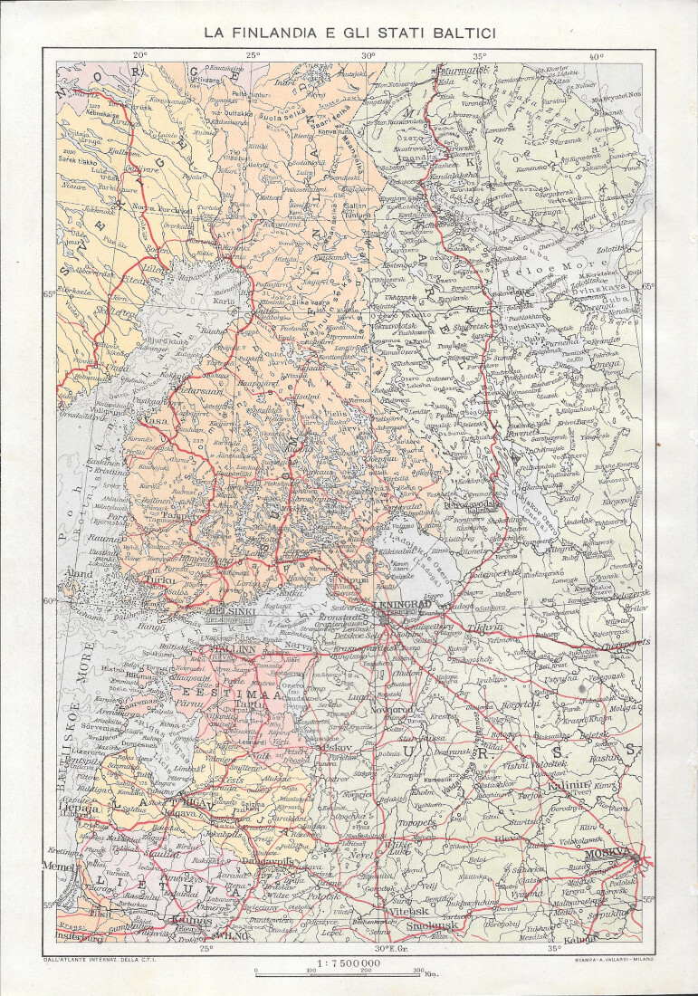 La Finlandia e gli Stati Baltici - Immagine 1939