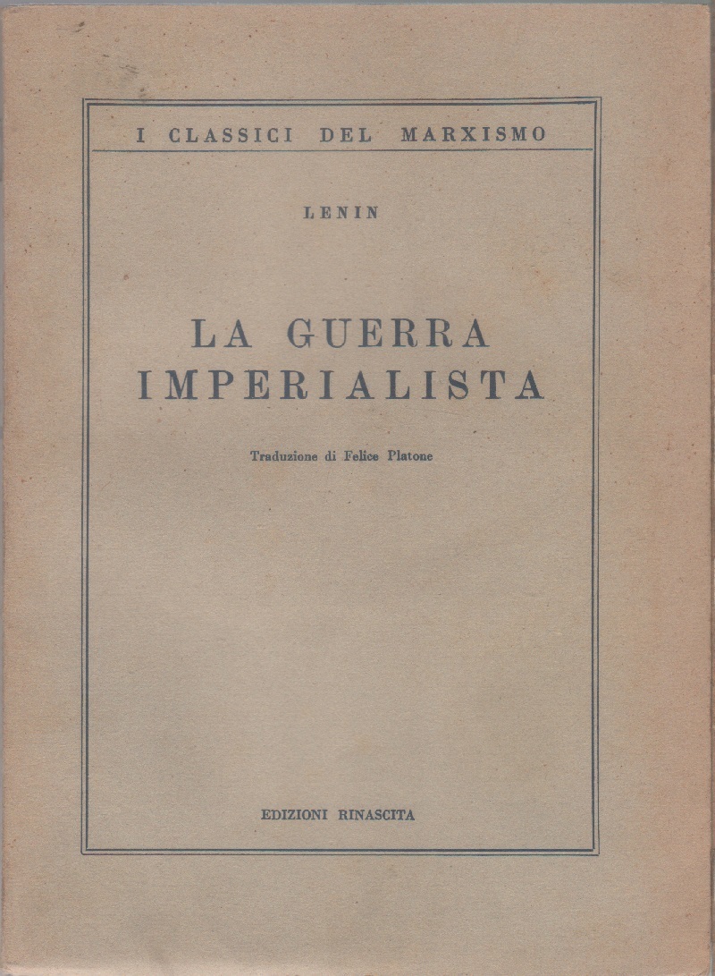 La guerra imperialista - Lenin