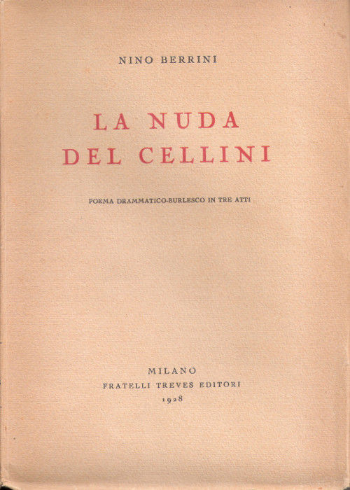La nuda del Cellini - Nino Berrini