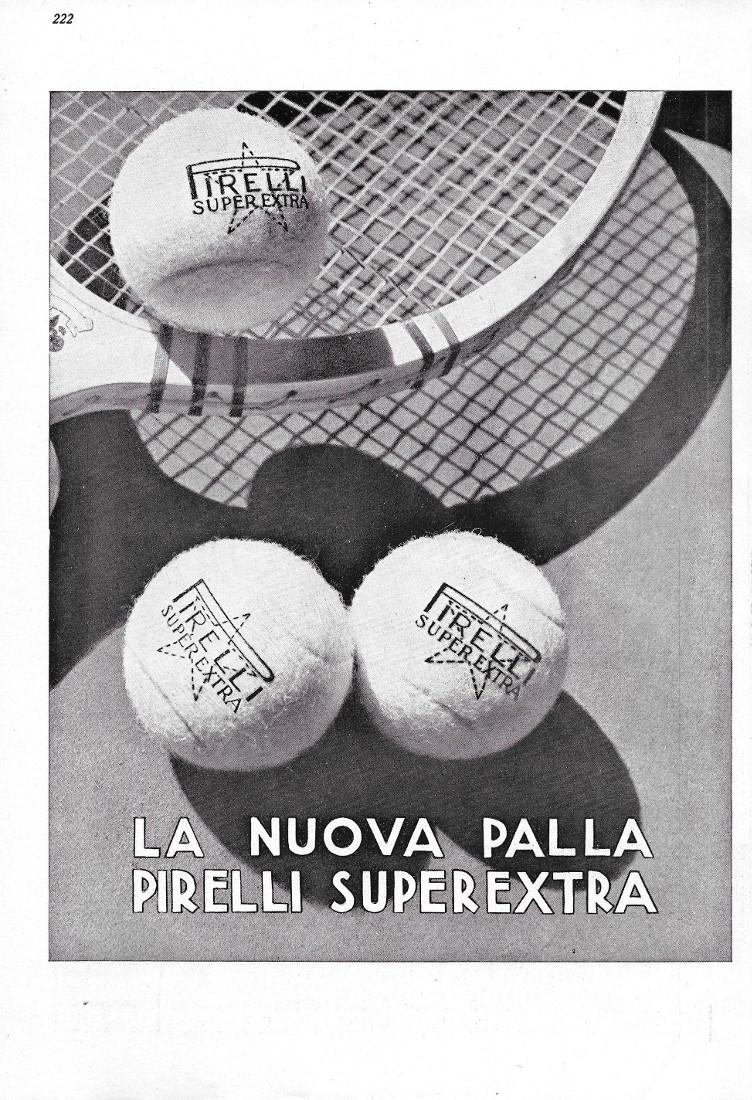 La nuova palla Pirelli/Texaco motor oil. Advertising 1937 fronte retro