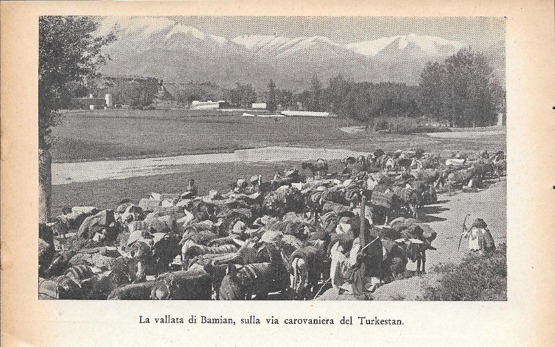 La vallata di Bamian, sulla via corovaniera del Turkestan. Stampa …