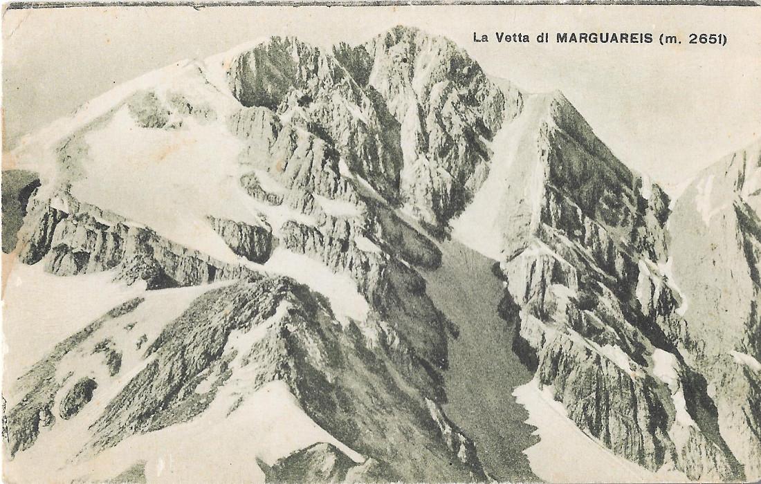 La vetta del Marguareis. Non viaggiata, originale